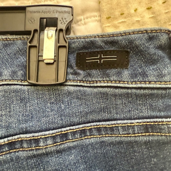 Liverpool Hannah Women's Blue Frayed Hem Jeans 18W - Picture 6 of 8